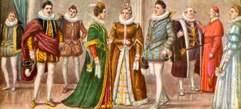 زي ميلانيزي عام 1598 بواسطة تانكريدي سكاربيللي