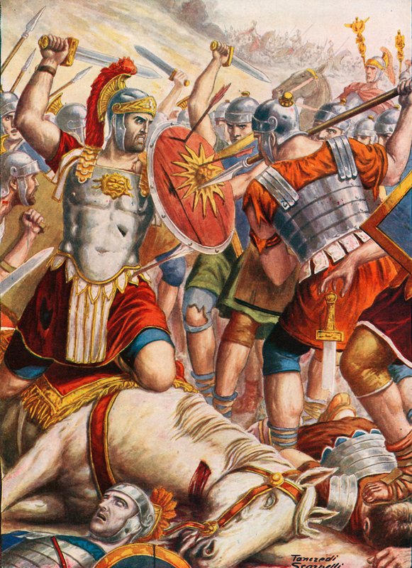 قتال Lucullus لوقف تقدم Mithridates بواسطة تانكريدي سكاربيللي
