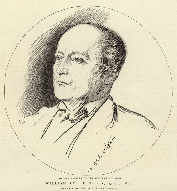 William Court Gully ، QC ، MP بواسطة ثيودور بليك ويرجمان