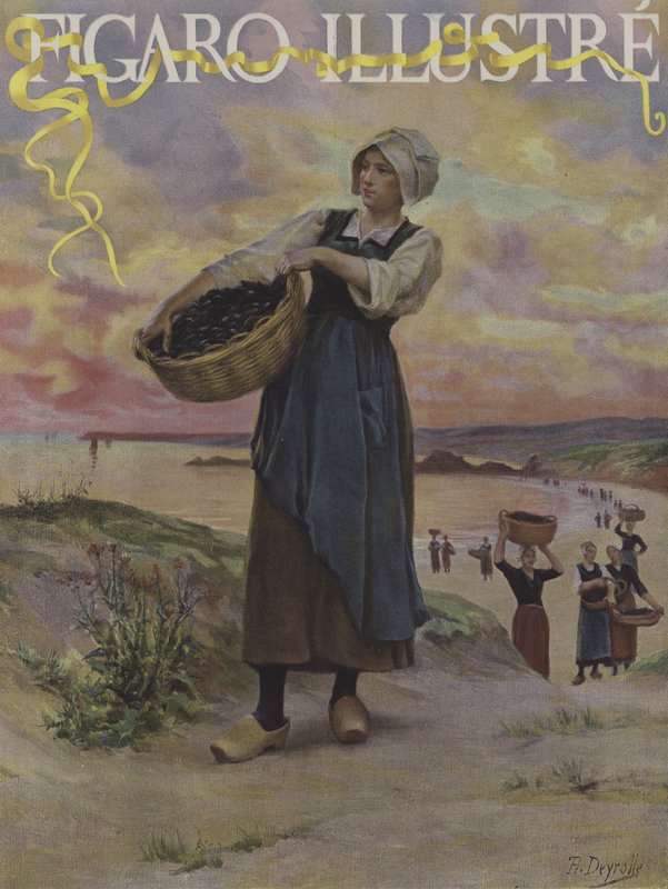 غلاف لو فيغارو إيلوستري ، سبتمبر 1891 بواسطة ثيوفيل لويس ديرول