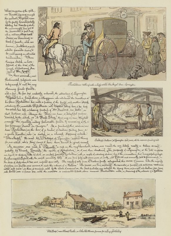 جولة رولاندسون في تشيس بوست ، 1782 (كروموليثو) بواسطة توماس رولاندسون