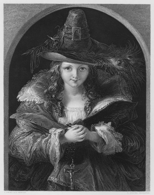 The Chapeau De Brigand ، من الصورة في معرض Vernon (نقش) بواسطة توماس (بعد) أوينز