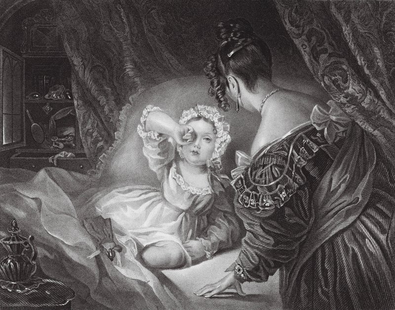 لا يزال نعسانًا (نقش) بواسطة توماس أ. وولنوث