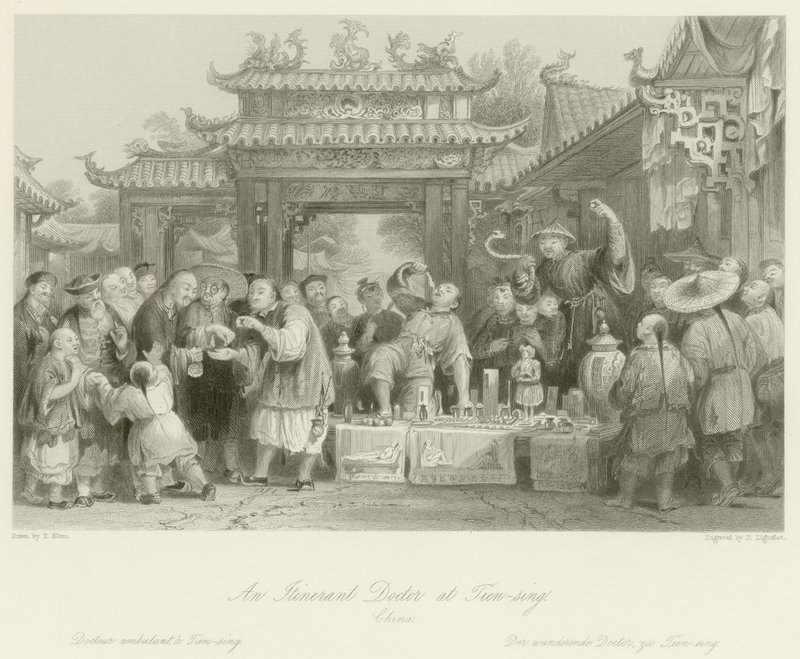 طبيب متجول في Tien-sing بواسطة توماس ألوم