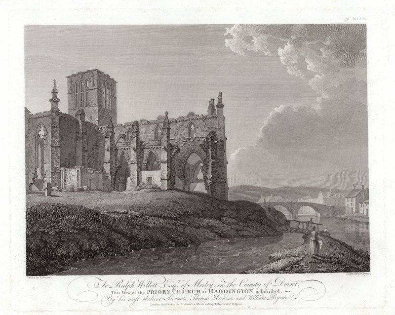 كنيسة Priory في Haddington بواسطة توماس هيرن