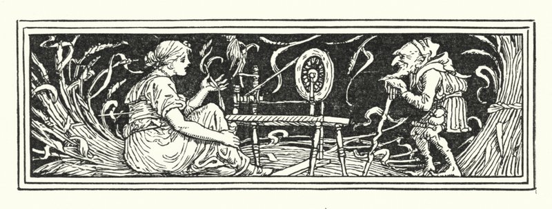 Rumpelstiltskin (نقش) بواسطة والتر (بعد) كرين
