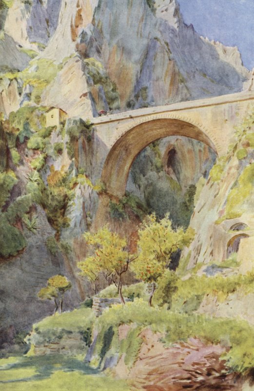 Pont St Louis (colour litho) بواسطة والتر فريدريك روف تندل