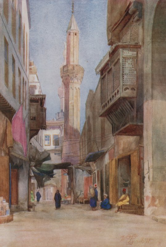 Sharia-el-Azhar, Cairo  بواسطة والتر سبنسر ستانهوب تيروهيت