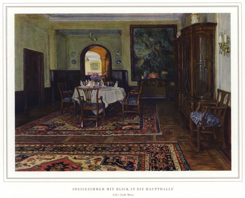 أعمال مصنعي السجاد Halbmond-Teppichfabrik Von Koch Und Te Kock (لون ليثو) بواسطة فيلهلم لودفيج هاينريش كلوديوس