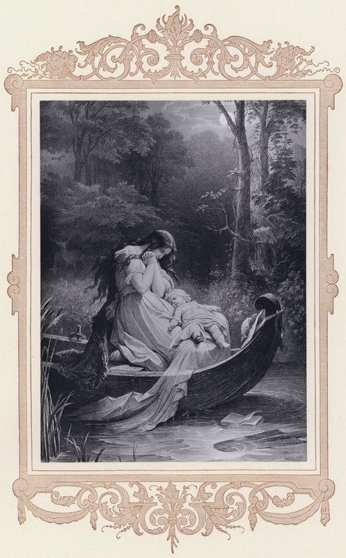 Ottilie ، تقاربات اختيارية (litho) بواسطة فيلهلم فون (بعد) كولباخ