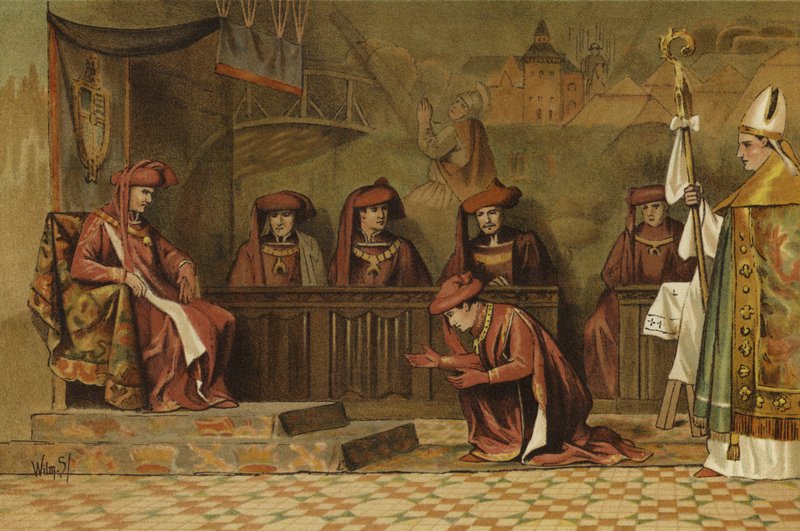 الفصل الكبير من وسام الصوف الذهبي ، 2 مايو 1456 بواسطة فيليم الثاني ستيلنك