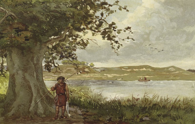 منظر لـ Hunenschans من قبل Uddelermeer ، Gelderland ، هولندا بواسطة فيليم الثاني ستيلنك