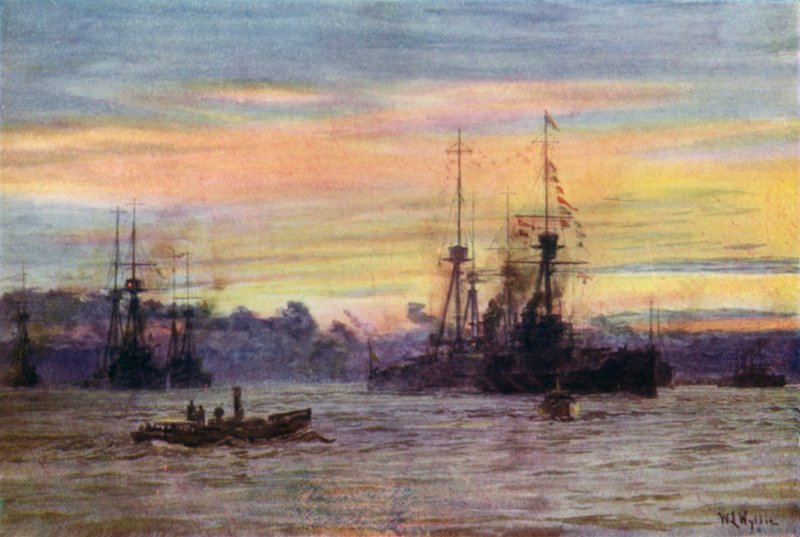 رسو Dreadnoughts ، 1912 بواسطة وليام ليونيل ويلي