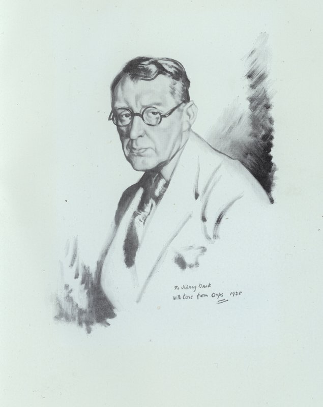 سيدني دارك ، كاتب إنجليزي ، 1925 بواسطة وليام أوربن
