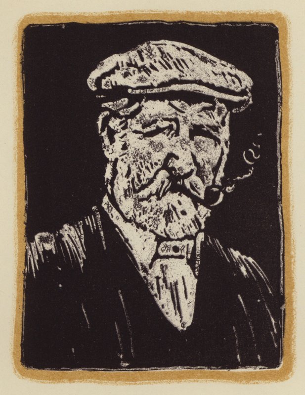رسم توضيحي لمذكرات رجل صيد الثعالب من تأليف سيغفريد ساسون (نقش خشبي) بواسطة وليام (بعد) نيكولسون