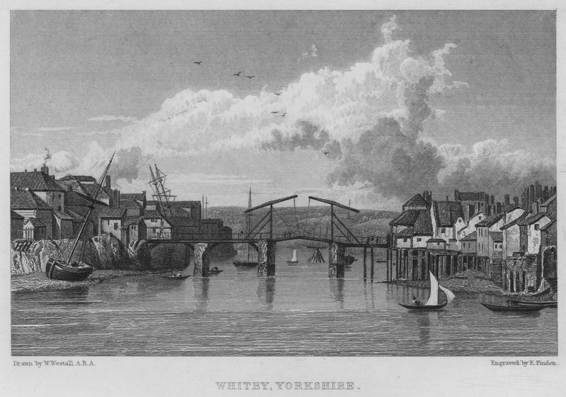 Whitby, Yorkshire (engraving) بواسطة وليام (بعد) ويستال