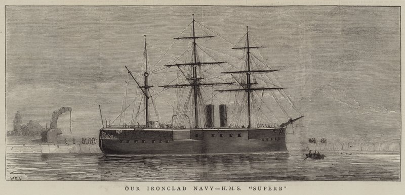 لدينا أيركلاد البحرية ، HMS رائع بواسطة وليام إدوارد أتكينز