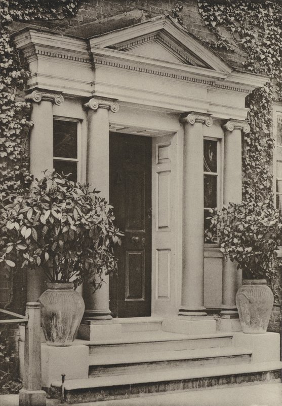 المدخل ، East Pallant ، Chichester (صورة b / w) بواسطة وليام جالسوورثي ديفي