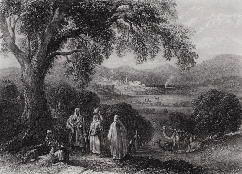 وادي الناصرة (نقش) بواسطة وليام هـ. بارتليت