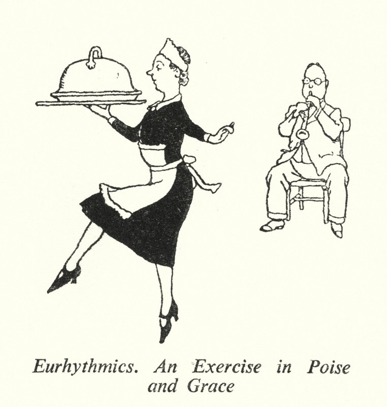Eurhythmics, An Exercise in Poise and Grace (litho) بواسطة وليام هيث روبنسون