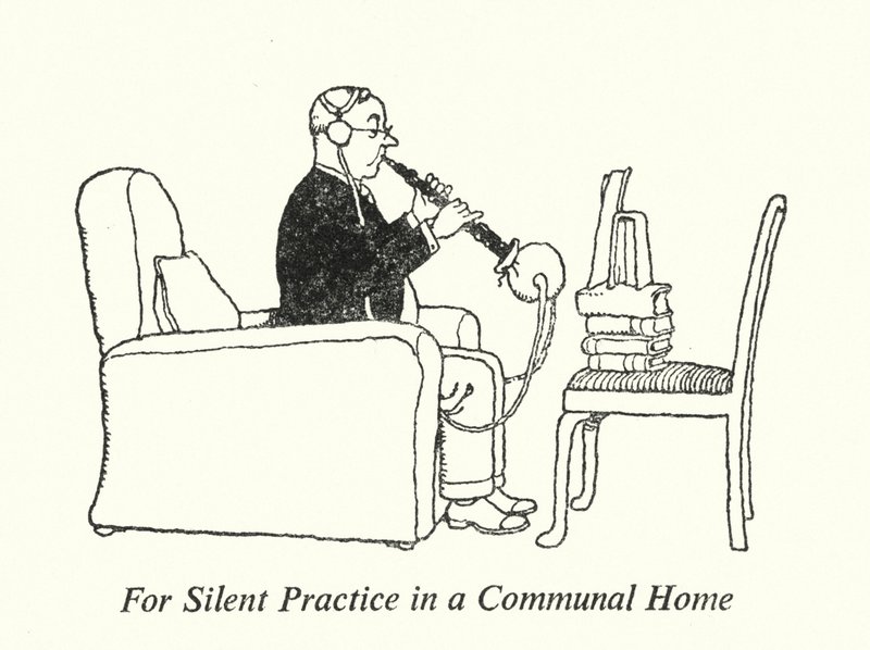 For Silent Practice in a Communal Home (litho) بواسطة وليام هيث روبنسون