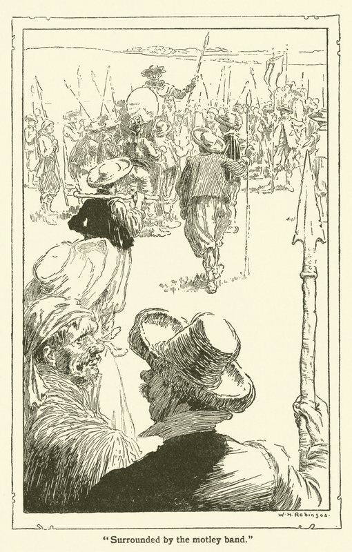 رسم توضيحي لـ Don Quixote (litho) بواسطة وليام هيث روبنسون