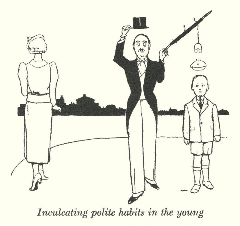 Inculcating polite habits in the young (litho) بواسطة وليام هيث روبنسون