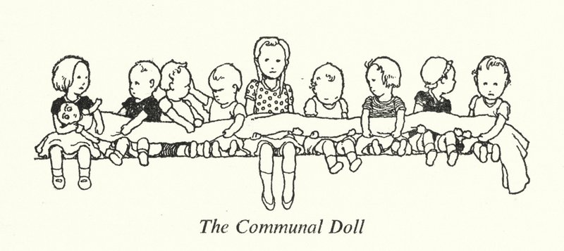 The Communal Doll (litho) بواسطة وليام هيث روبنسون