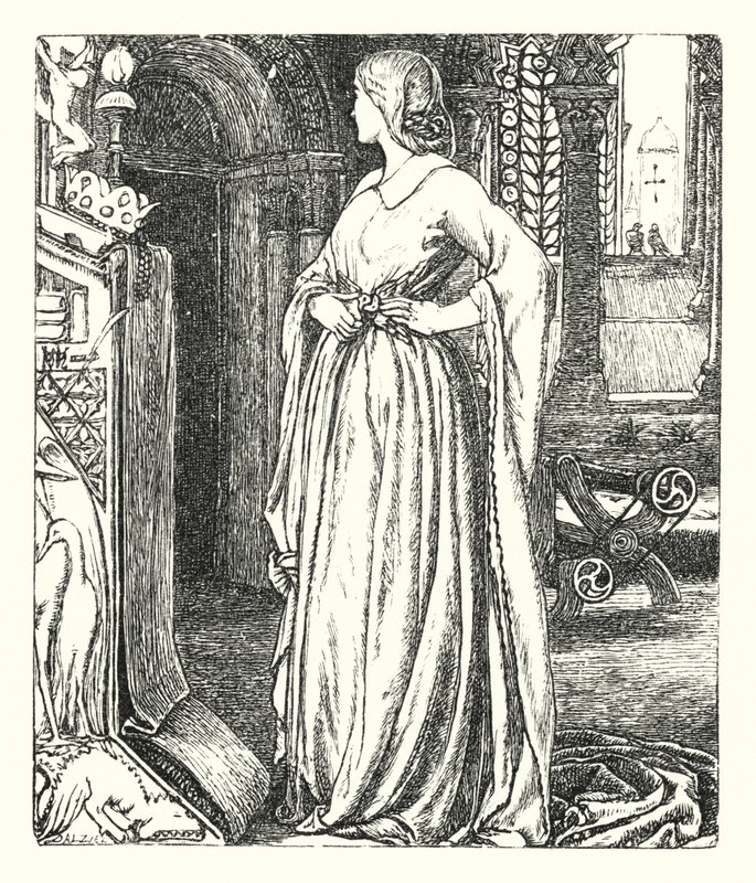 Godiva (engraving) بواسطة وليام هنري (بعد) هانت