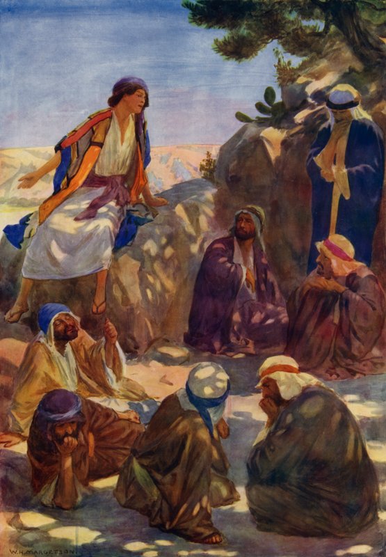 جوزيف يروي أحلامه (لون ليثو) بواسطة وليام هنري (بعد) Margetson