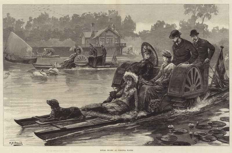 Pic Pic - Nic في Virginia Water بواسطة وليام هيشام أوفرند