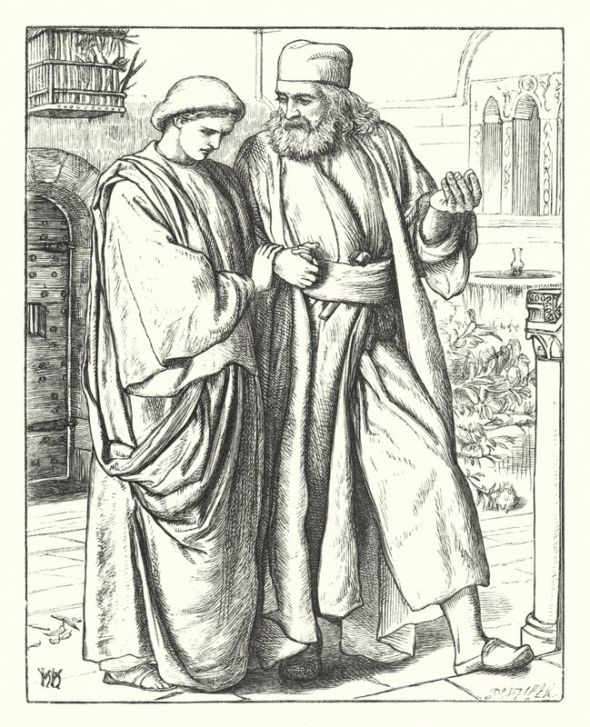 The Lent Jewels (engraving) بواسطة وليام هولمان (بعد) هانت