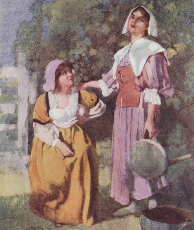 رسم توضيحي لـ The Compleat Angler بواسطة إيزاك والتون (لون ليثو) بواسطة وليام لي هانكي