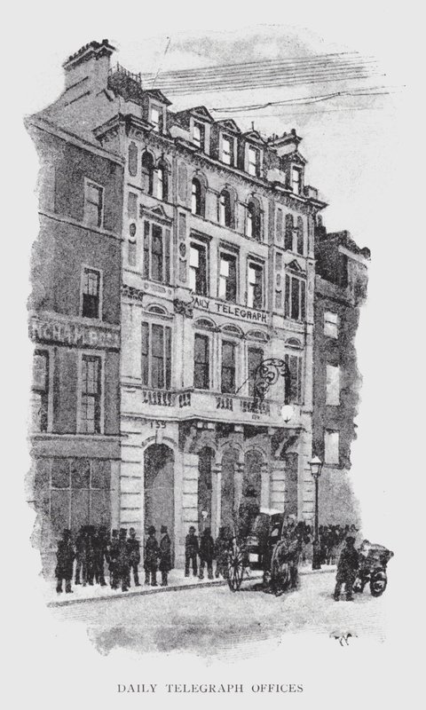 Daily Telegraph Offices (litho) بواسطة وليام لوكير