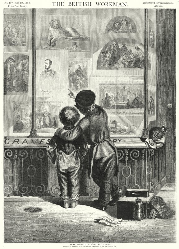 Shaftesbury; or, Lost and Found (engraving) بواسطة وليام ماكدوف