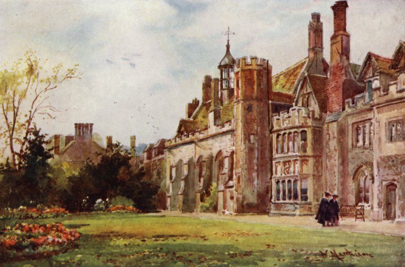 Peterhouse من حديقة الزملاء بواسطة وليام ماتيسون