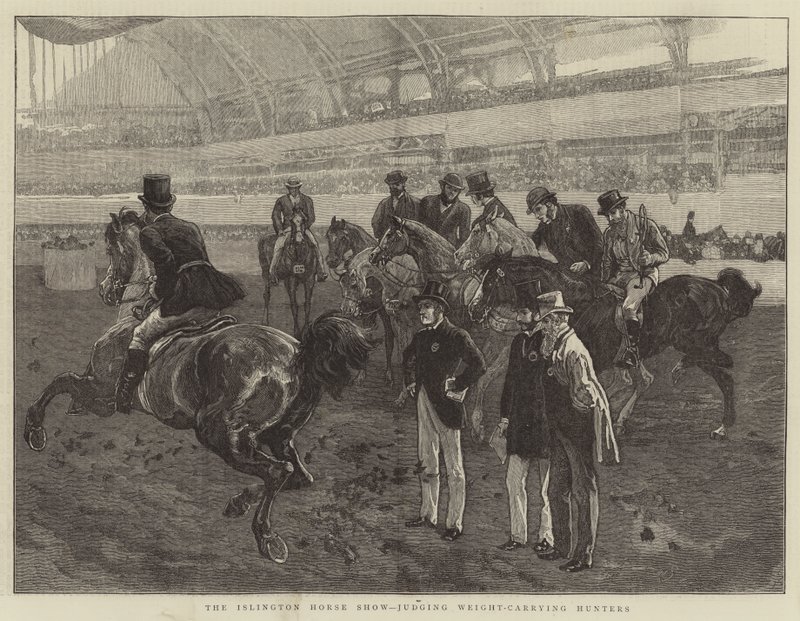 عرض Islington Horse ، للحكم على الصيادين حاملي الوزن بواسطة وليام سمول
