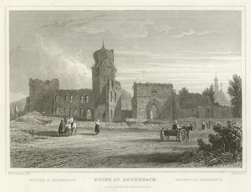 أطلال Andernach بواسطة وليام تومبلسون