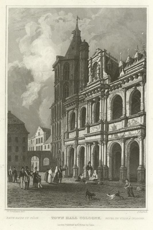 Town Hall Cologne بواسطة وليام تومبلسون