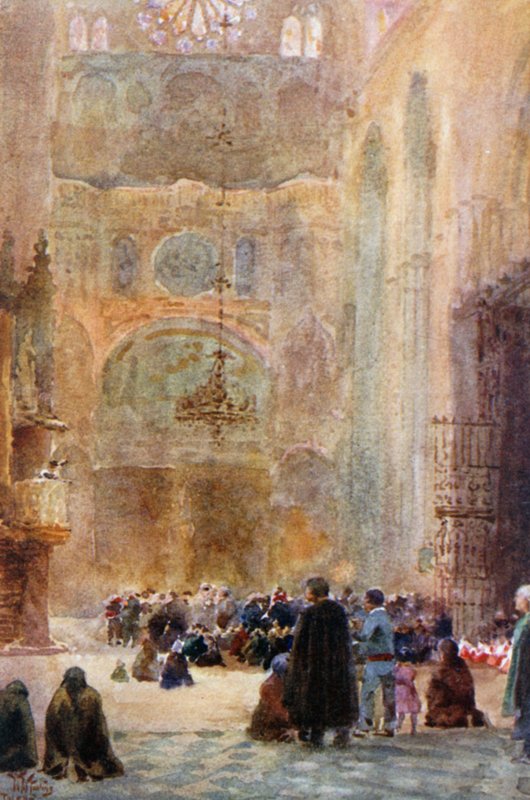 توليدو ، جنوب Transept (لون ليثو) بواسطة وليام ويهي كولينز