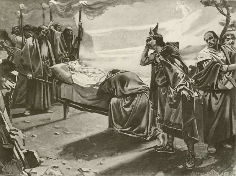 Tannhauser ، الفصل الثالث المشهد الأخير (الحفر) بواسطة وليام دي ليفتويتش دودج