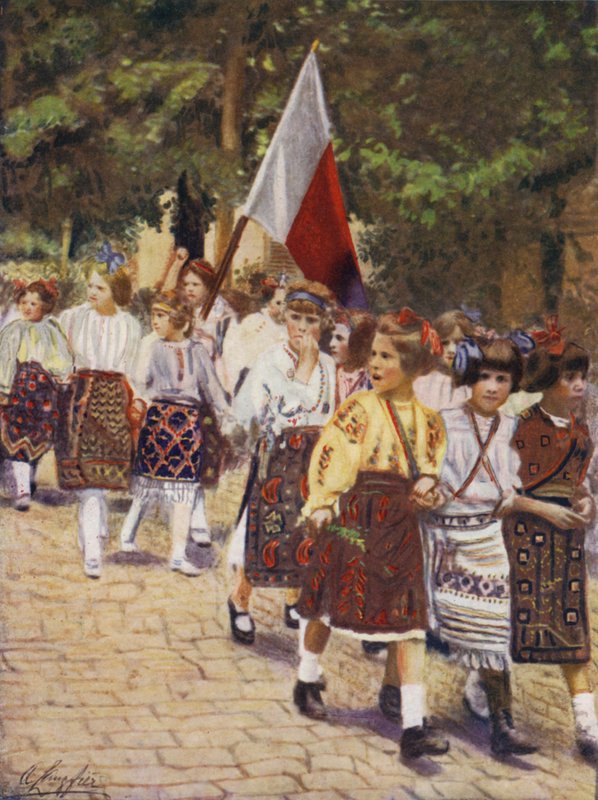عيد الاستقلال في بوخارست بواسطة بعد A. Langfier