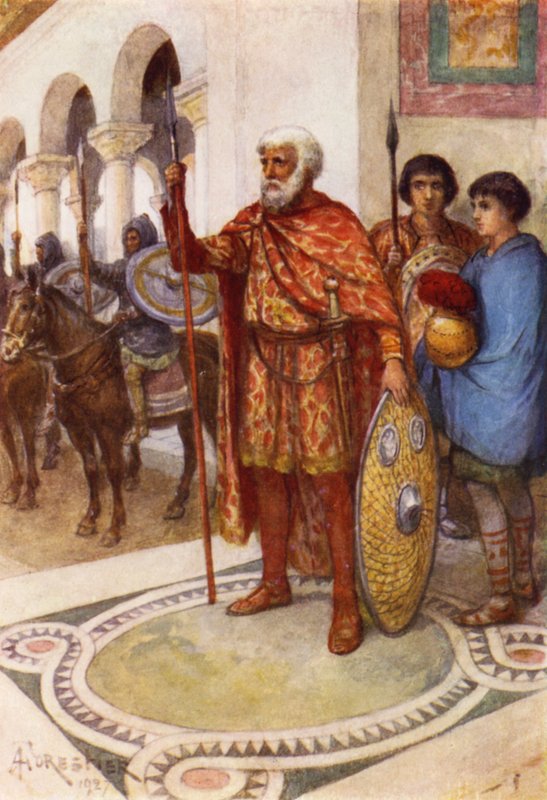 Stilicho a Vandal ، المضيف الرئيسي الروماني القديم بواسطة بعد أميدي فوريستير