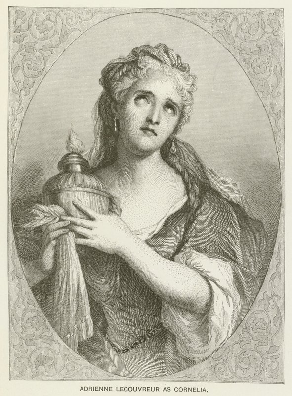 Adrienne Lecouvreur مثل كورنيليا بواسطة بعد انطوان كويبل
