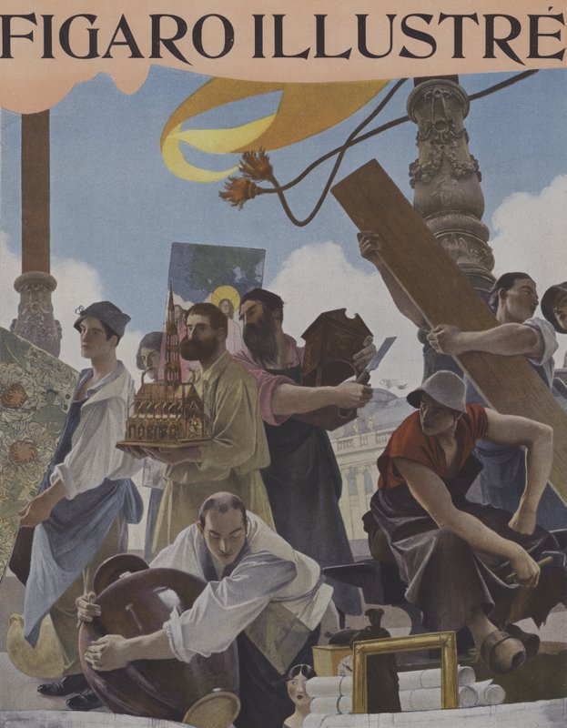 المعرض العالمي 1900 بواسطة بعد فرانسوا فلامنج