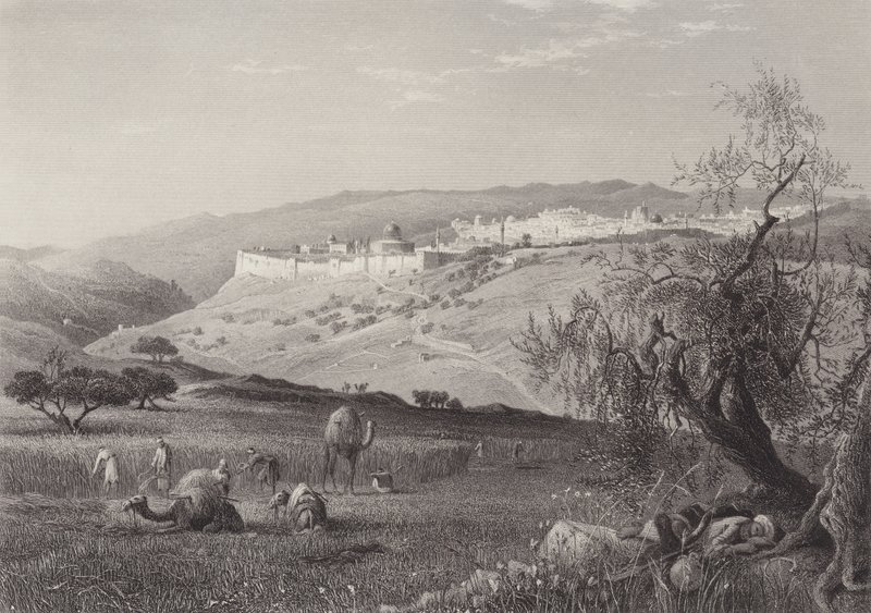 مدينة القدس بواسطة بعد هاري فين