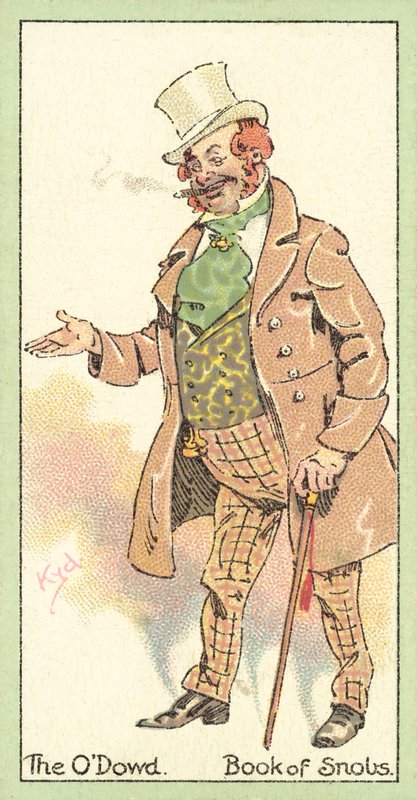 The ODowd ، كتاب Snobs (chromolitho) بواسطة بعد جوزيف كلايتون كلارك