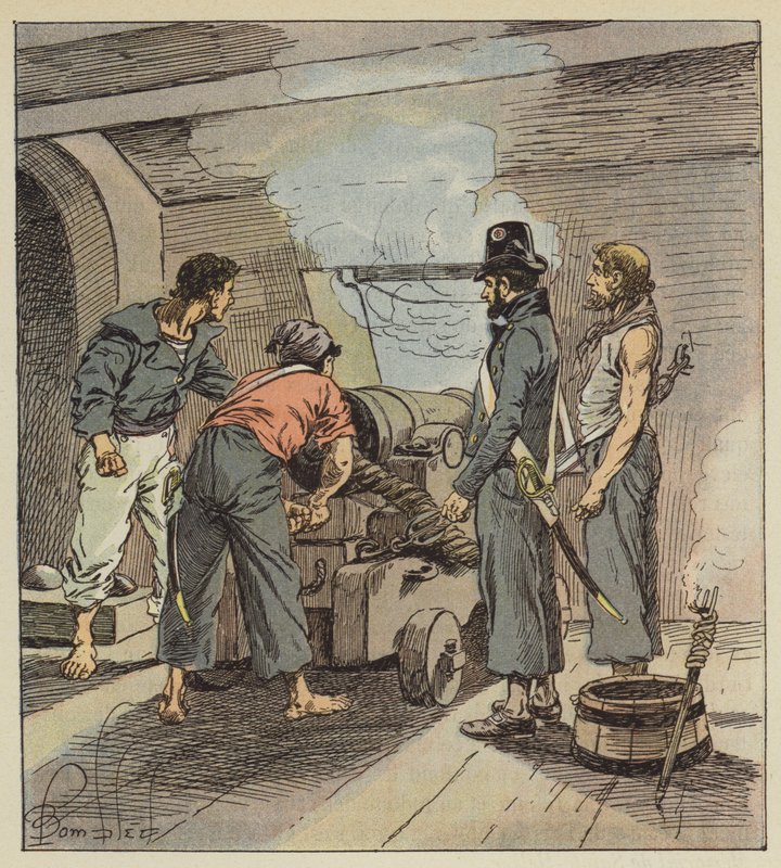 البحارة 1805-1815 بواسطة بعد لويس تشارلز بومبل