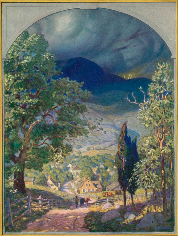 رسم توضيحي لـ Rip Van Winkle بواسطة بعد نويل كونفيرس ويث
