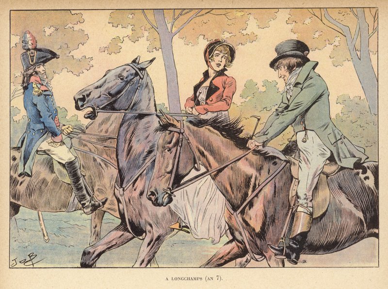 في Longchamps (السنة 7) (لون ليثو) بواسطة اسم مستعار لـ Onfray de Breville Jacques Job